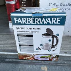  Farberware Glass 1.7 Liter Kettle