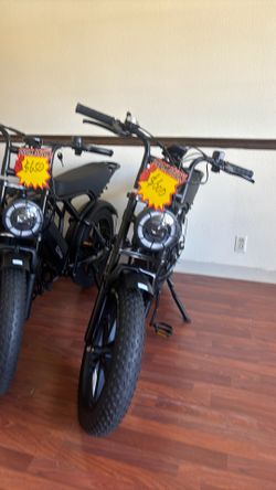 Assembled moped style Ebike start at 499
