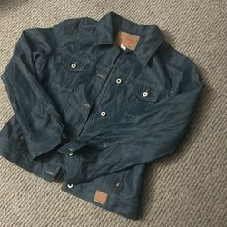 Guess raw denim jacket 