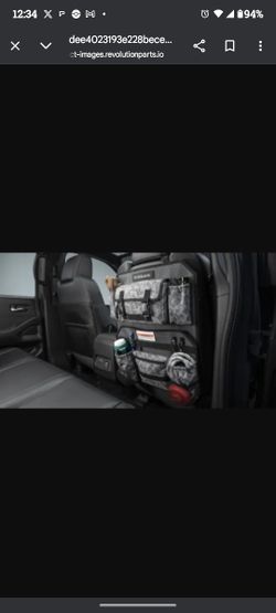 Nissan frontier seat back organizer Parts Number t99n4-9buoa