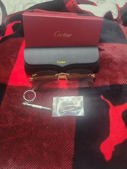 Cartier Brown Sunglasses