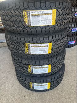 275/55R20 New Tires A/T with mounted and balanced
