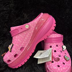 Iconic Platform Barbie Crocs 