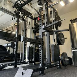 COMMERCIAL SMITH MACHINE SQUAT RACK POWER RACK IN BOX - FREE DELIVERY 