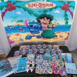 Stitch Decorations Balloons Lilo And Stitch Party Supplies