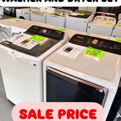 Samsung Washer Dryer Set 