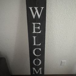 Welcome Sign