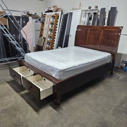 Queen Bed And Mattress 