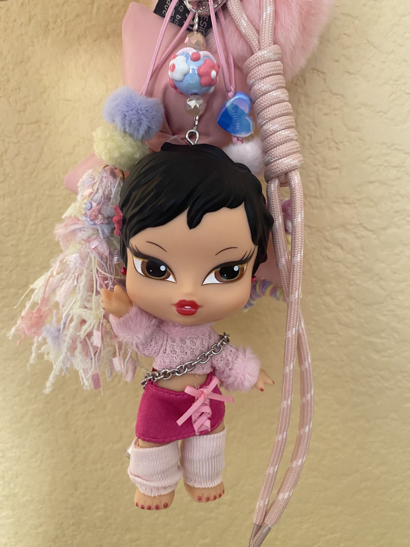 100% Authentic Bratz Babyz Keychain in Jade Runway