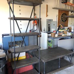 Coffee Table & Matching Shelf 