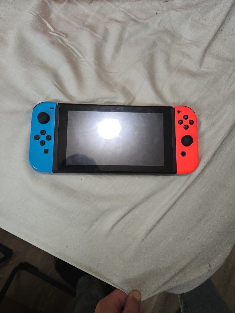 Nintendo Switch With Box