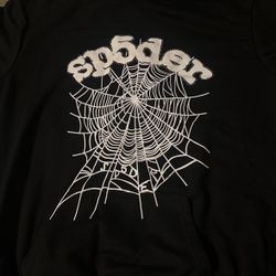 Sp5der black hoodie