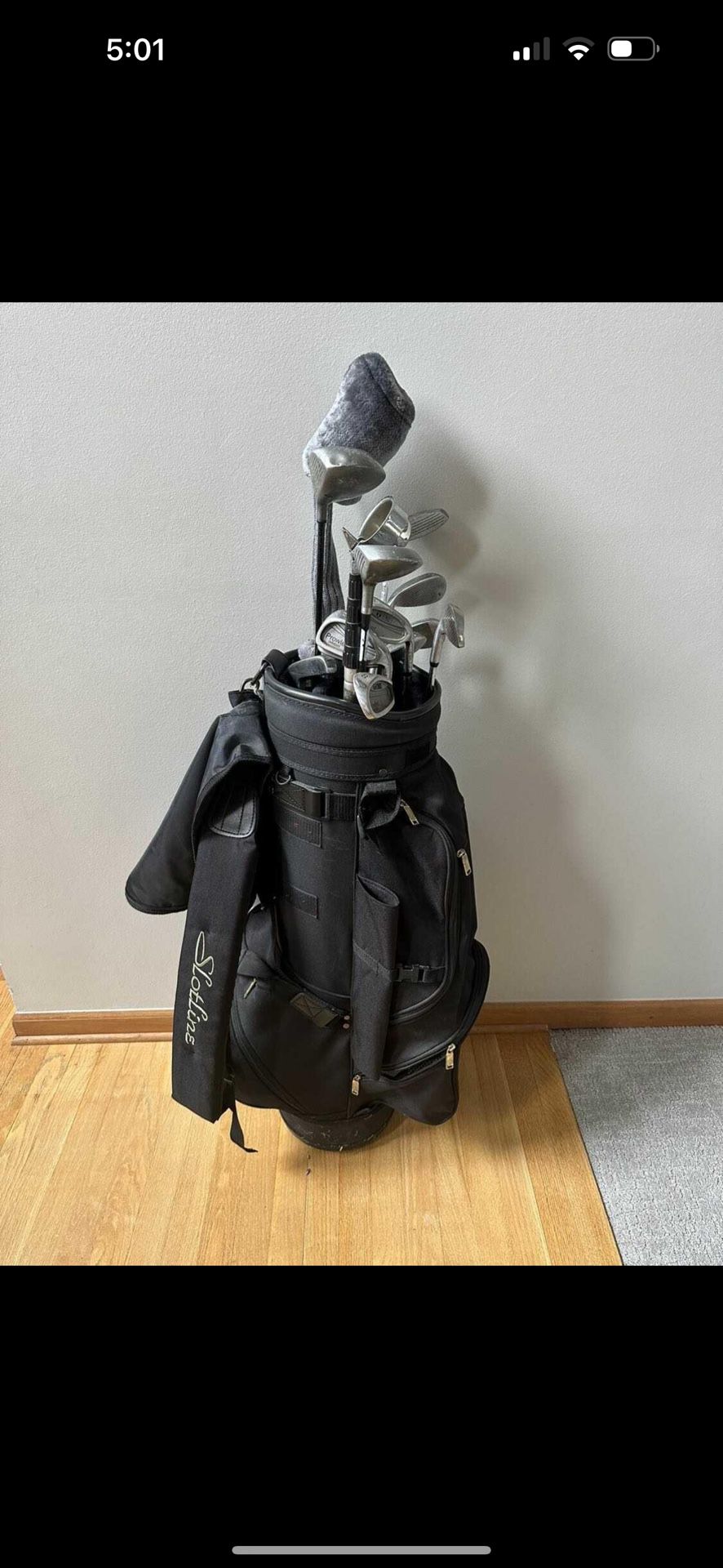 Dualcut sole Golf club set with Golf Bag