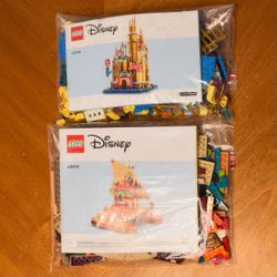 LEGO Disney Ariel's Castle + Moana's Boat Bundle - 40708 & 43210