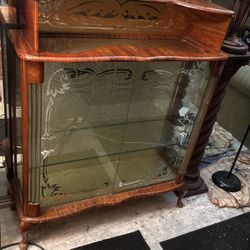 Antique Curio Cabinet