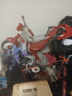 Red Kid Bike
