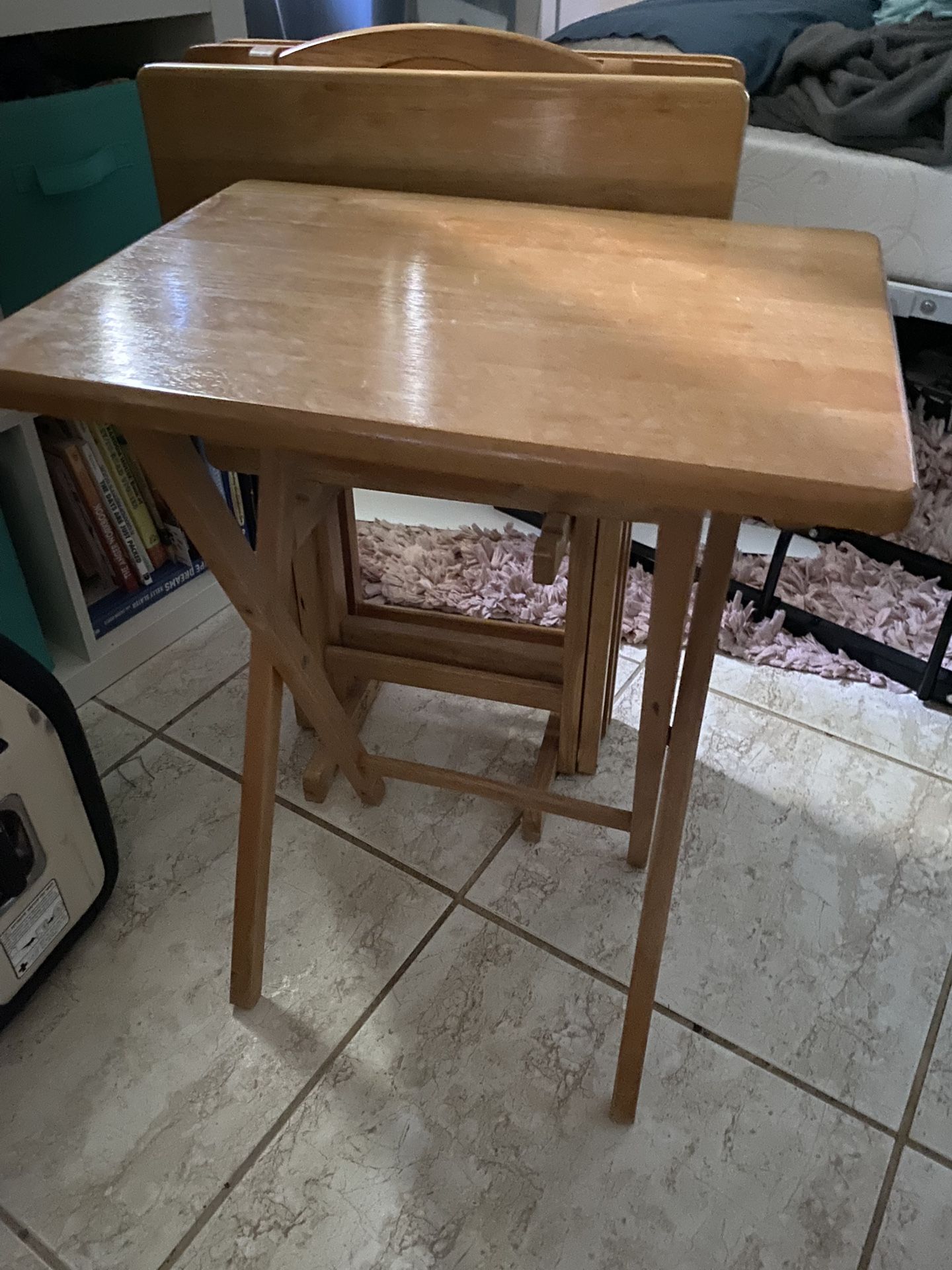 Set Of TV Trays