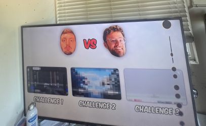 SAMSUNG TV 55 INCH (WATER SPOTS EASY REMOVABLE) 