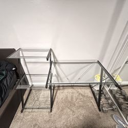 Glass Desk