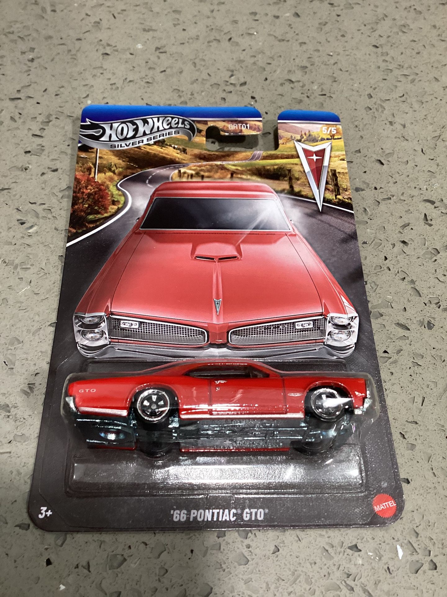 Hot Wheels Silver Series Pontiac GTO Metal Die Cast Car (Valencia) $10