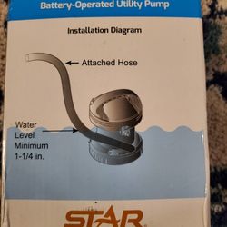 Battery Operated Utility Pump