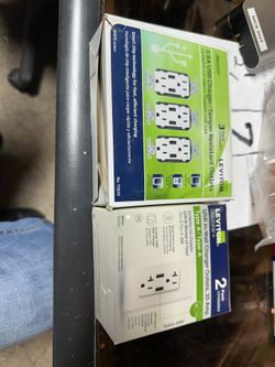 USB PHONE CHARGER & RECEPTACLE