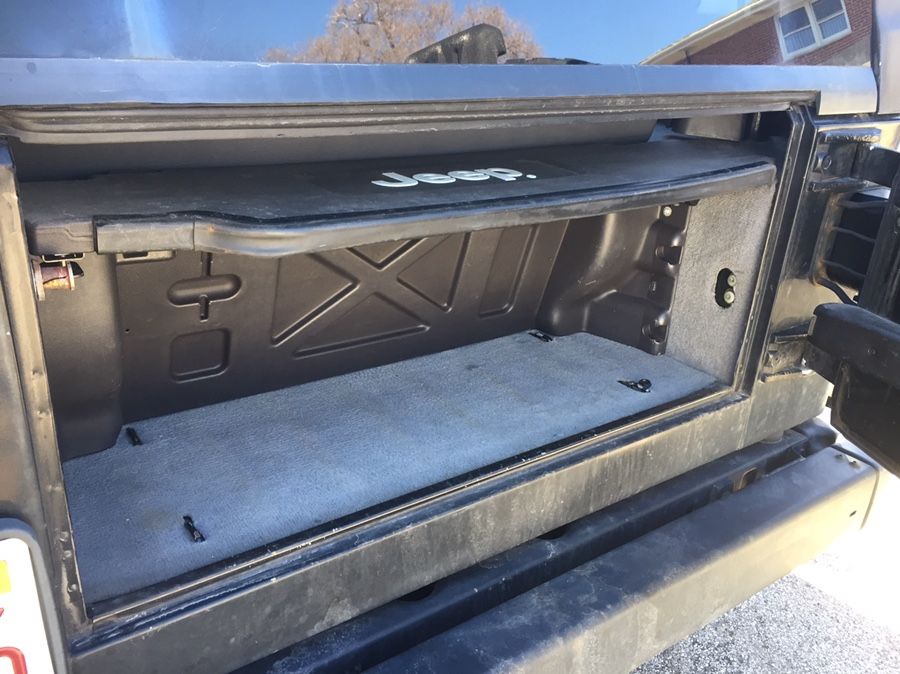 Jeep Wrangler TJ 1997-2006 Instatrunk trunk OEM