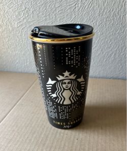 Starbucks Times Square NYC Ceramic Travel Tumbler