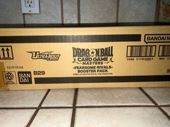 Dragon Ball “Fearsome Rivals” Masters Case
