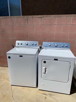 Maytag washer and dryer