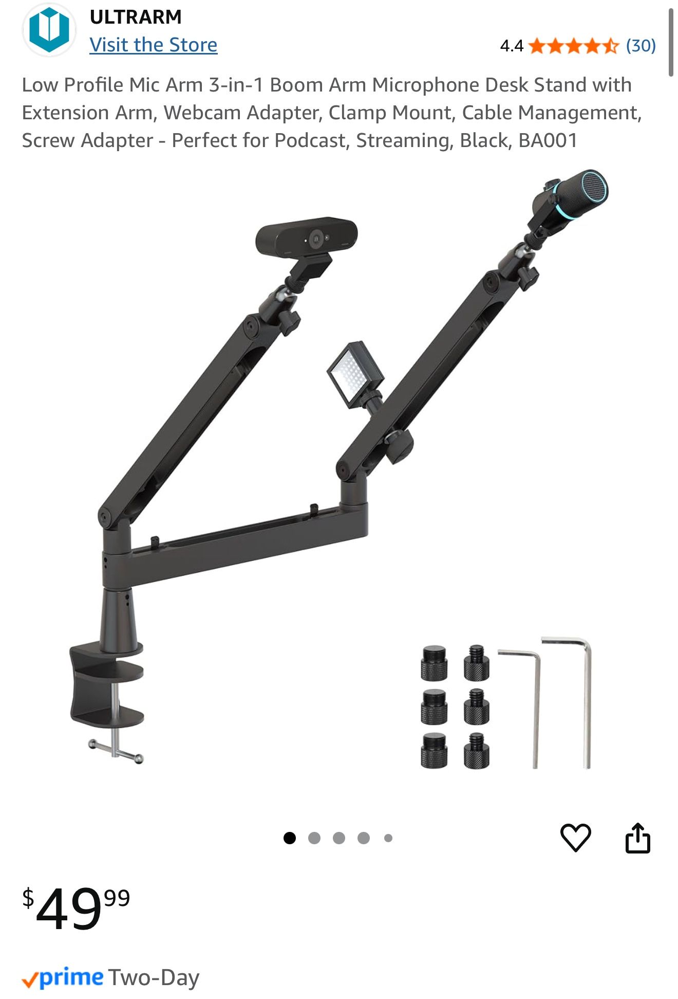 Microphone Desk Stand