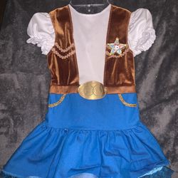 sheriff callie cowgirl costume $12