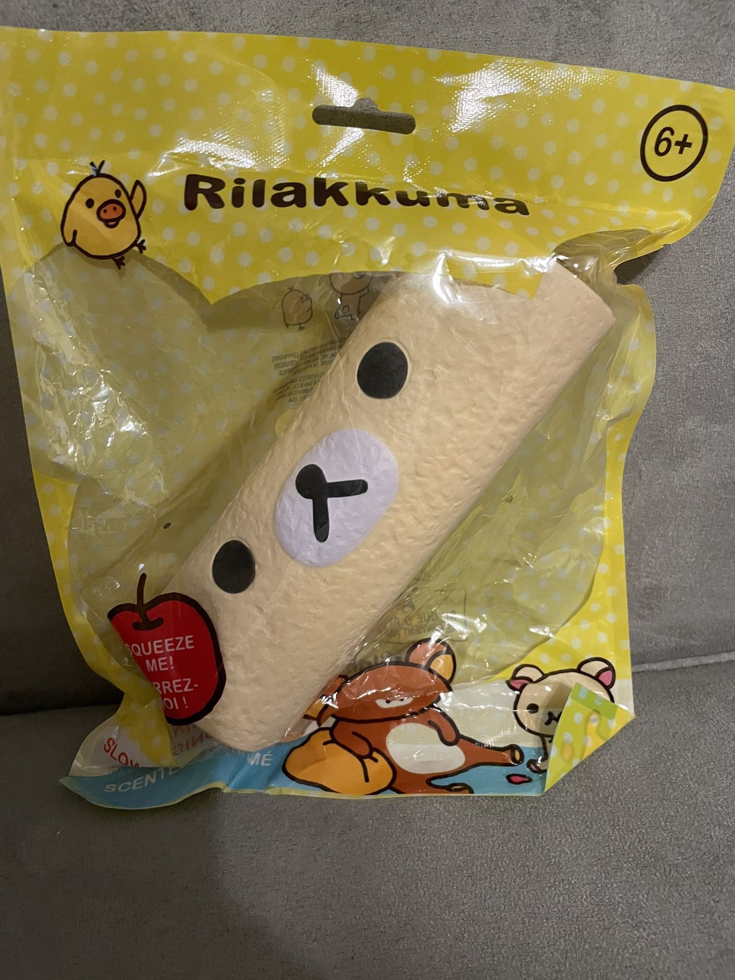 Brand New Rilakkuma by San-X - Korilakkuma Vanilla Cake Roll Slow Rising Squishy
