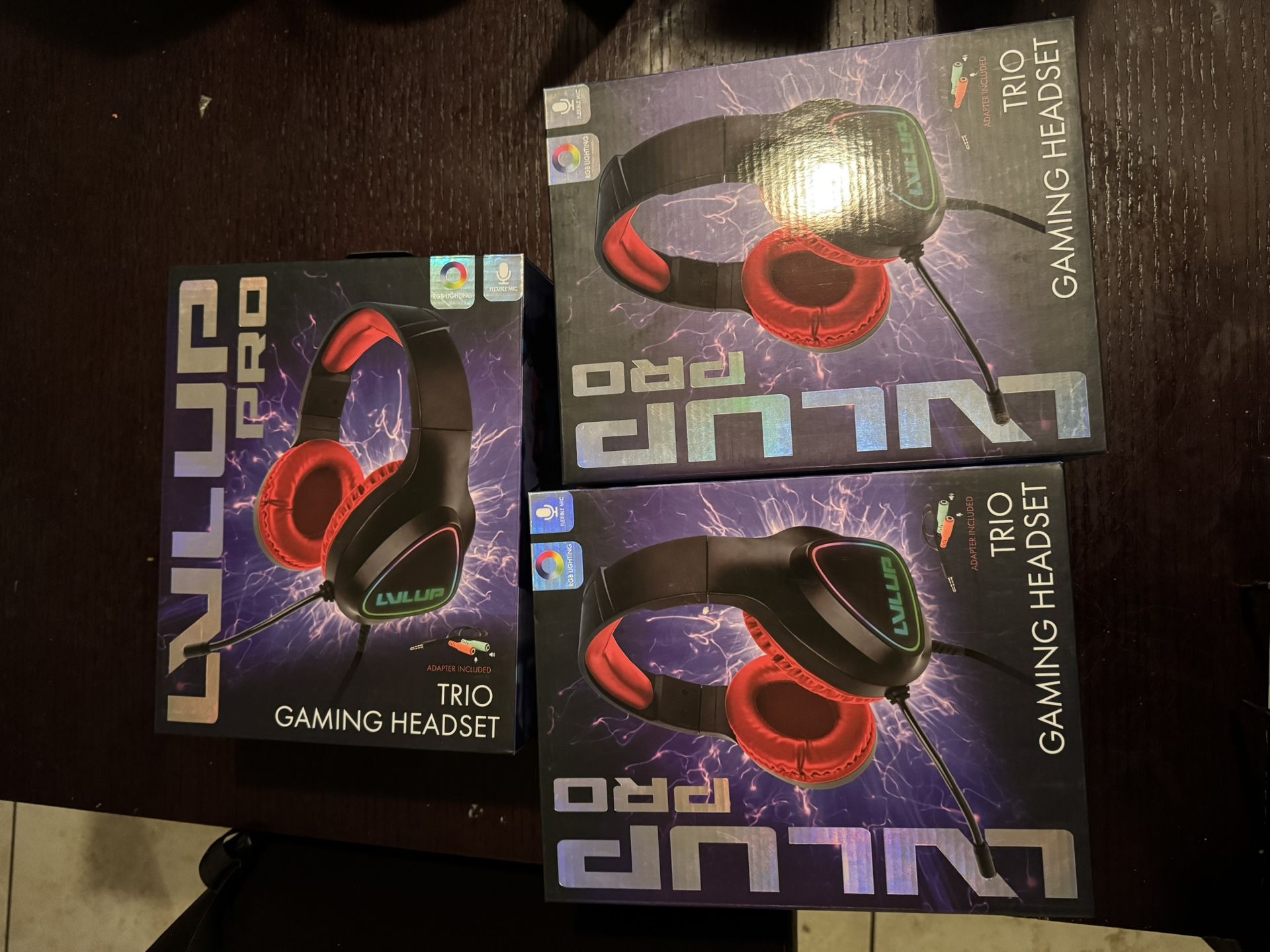 LVLUP Pro Trio Gaming Headset 