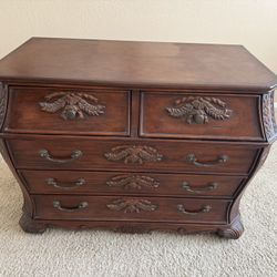 Dresser-French Provincial 5 Drawer “ Bachelor Chest”