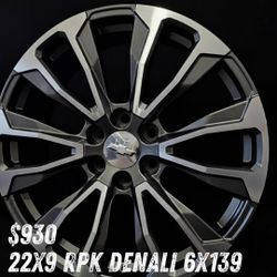 Rines RPK 22 X 9 6.X 139 ALL 4 $930