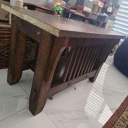 Small Wooden Coffee Table Or Side Table