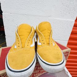 Vans Yellow Size 10