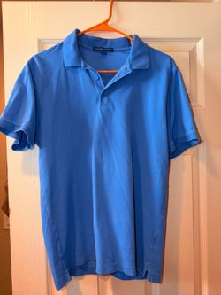 Port Authority Men's Silk Touch Pique Polo Shirt - Carolina Blue (Size Small)