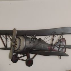 Hobby Lobby Metal Airplane Decor 