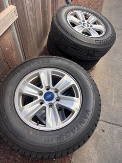 17in Ford rims and tires 6 lug