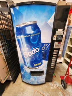 Soda Can Vending Machine.  