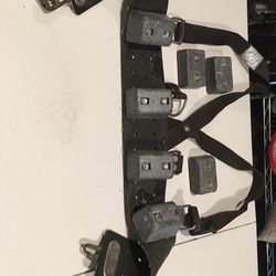 Miller Diving Commercial Weight Belt With Shoulder Straps and 55lbs