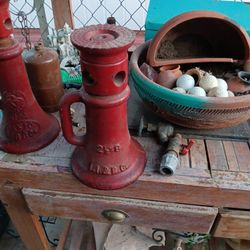 Rare Vintage SCREW JACK. LL&B CO.