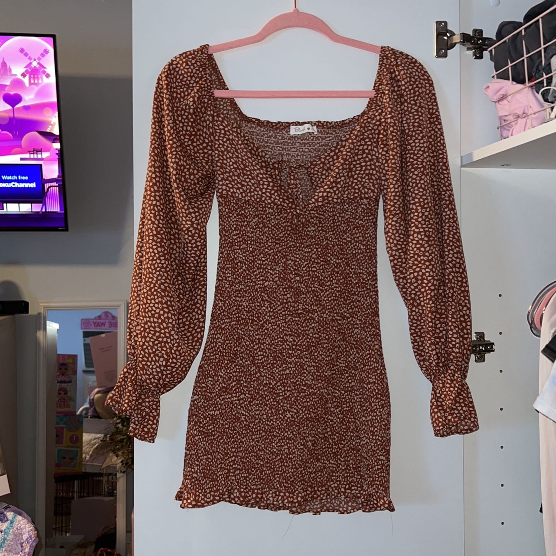 Blush Mini Dress