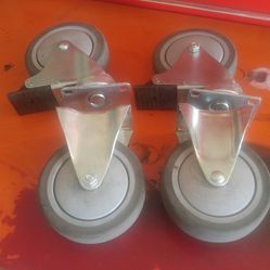 Heavy Duty Tool Box Wheels (5" diameter)