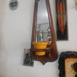 Mirror  Plant Wall Holder