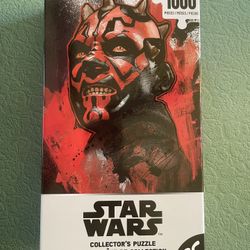 Star Wars Darth Maul Collectors Puzzle