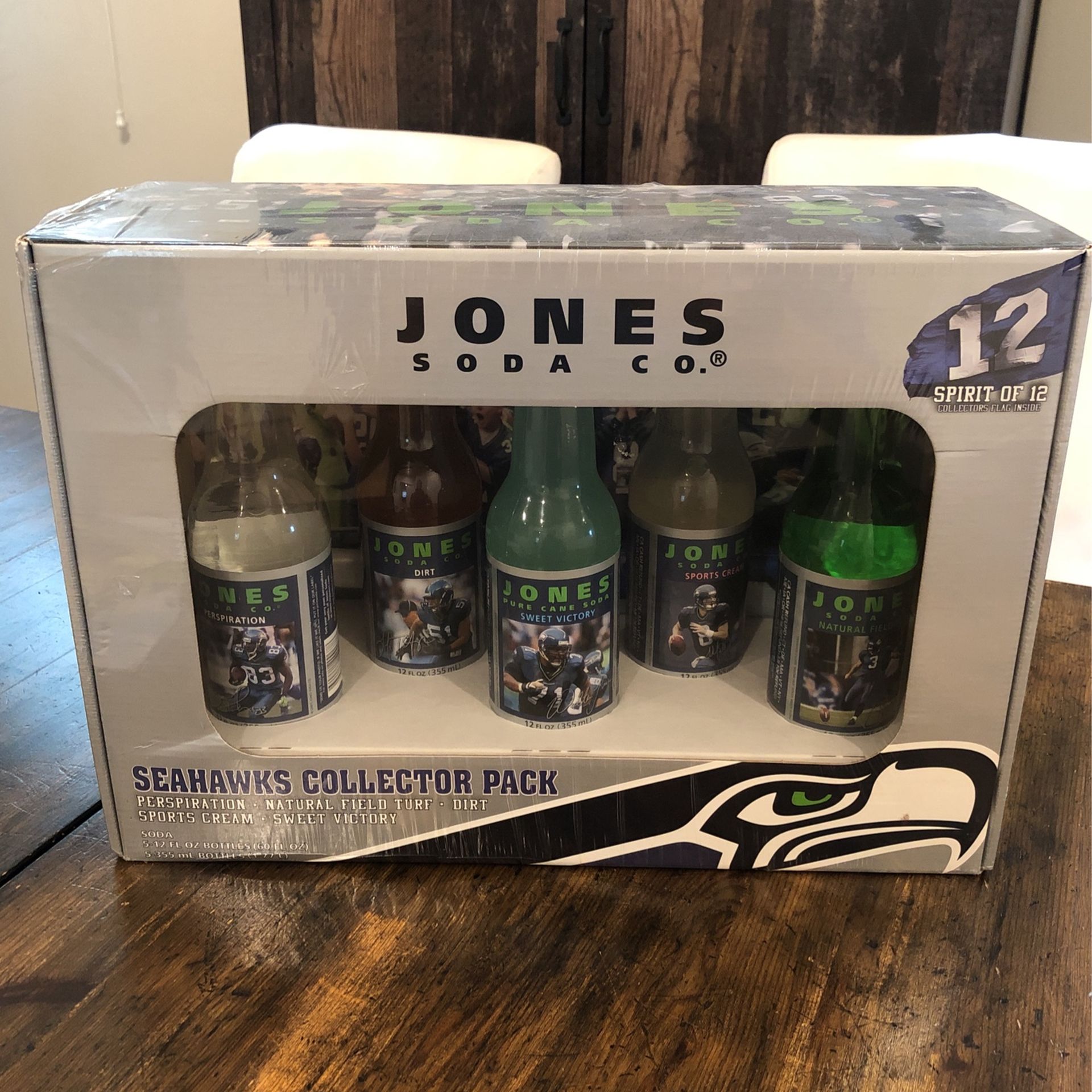 Jones Soda Seahawks Collector Pack