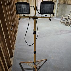 Work light tower, 1000 watts,